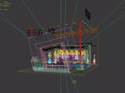 Exhibition - Area - 9X6-3DMAX2010-0107 3D model