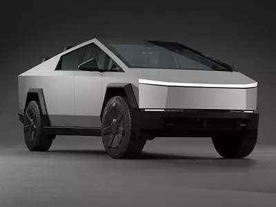 2025 Tesla Cybertruck 3D model