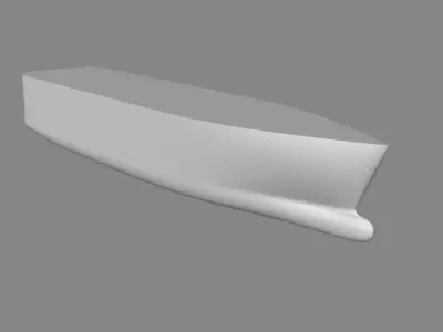 Cruise Hull Free 3D model