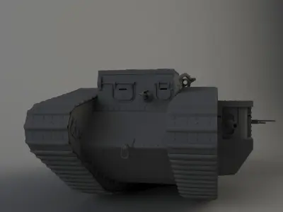 Tank Mark IV 3D model