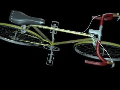 Bicycle 3D model 4
