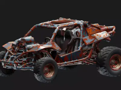 Off-Road Dune Buggy 3D model