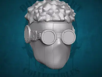 Ghost Bear GI Joe Fan Art 3D Printable Files For Action Figures 3D print model