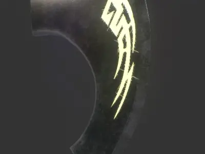 The Axe Kitbash Anf 42 Parts And Tutorial 3D model