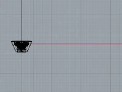 Castone tondo  Free 3D model
