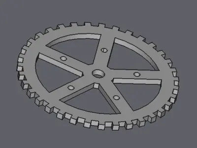 Gear - Steampunk Free 3D print model