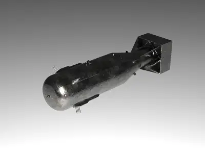 Little Boy 3D model