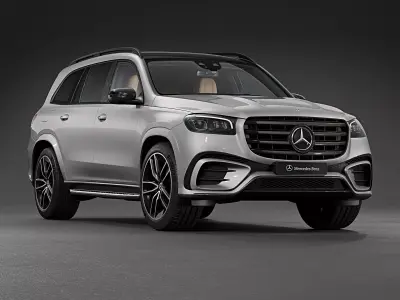 2024 Mercedes-Benz GLS 3D model