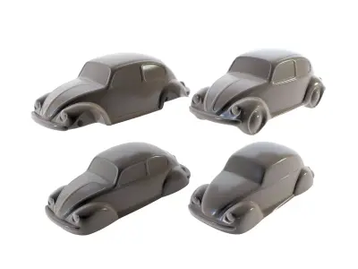 Volkswagen Beetle - Smooth Model 3D print model