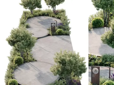 Town Square 5 3D model