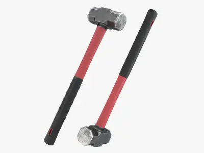 Tools - Sledge Hammer 3D model