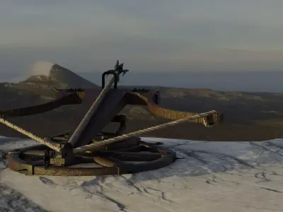 Ballista Tower 3D model