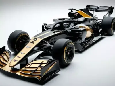 Formula 1 Race Car 3D Print STL Model 3D print model
