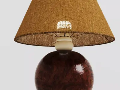Table lamp 3D model