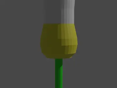 Screwdriver tool Low poly High poly Free low-poly 3D model