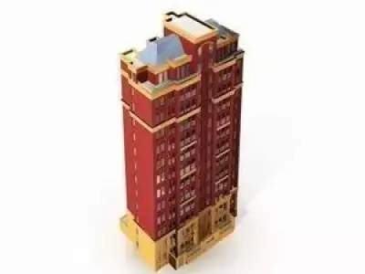 High-Rise Residential 3D model 27