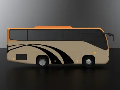 KARWA SCHOOL BUS Free 3D model