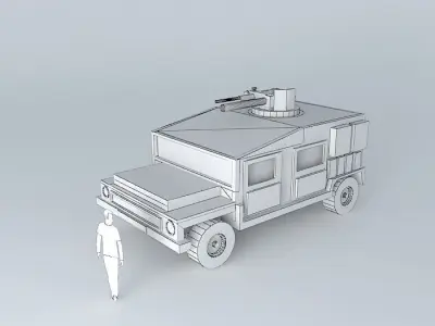 or2A KAZ army Free 3D model