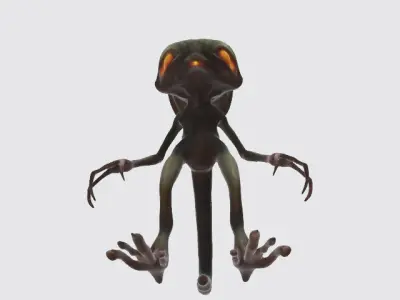 Alien 3D model 24