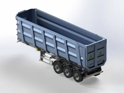 TIPPER dump truck 3D model
