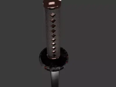 Samurai Katana 3D model