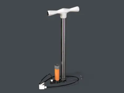 Hand Air Pump Low-poly 3D model buy