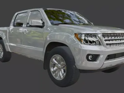 Pickup Truck 3D Model 3D model buy