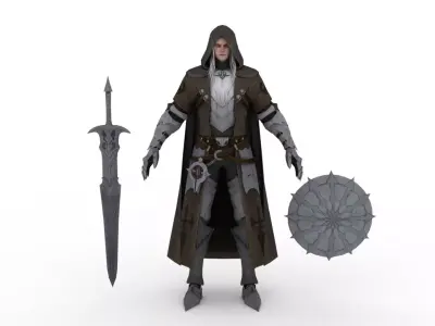 Warrior 3D model purchase