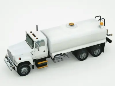 Freightliner FL-60 2000 Low-poly 3D model