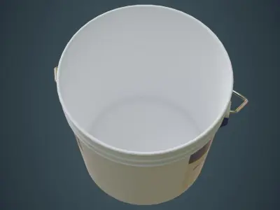 Paint Can 1A Low-poly 3D model