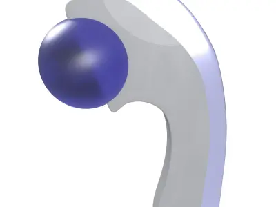 Sokka club 3D model Low-poly 3D model