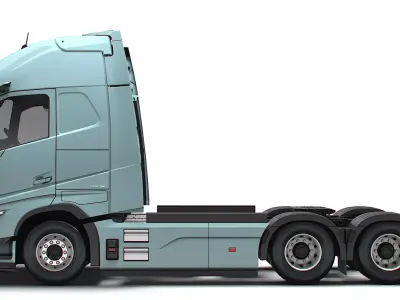 Volvo FH Aero Electric 6x2 Tractor 2026 3D model