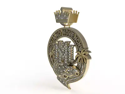 Car Hip-hop Pendant 3D print model