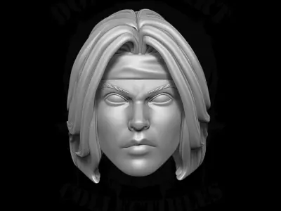 Natalie Poole GI Joe Fan Art 3D printable for action Figures 3D print model
