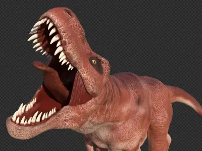 Tyrannosaurus Rex Low-poly 3D model purchase