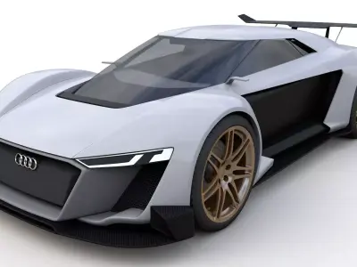 Audi Concept B24 Free 3D model