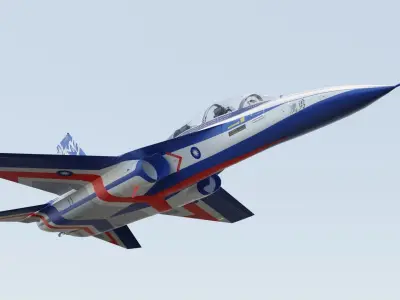 T-5 Brave Eagle Taiwan 3D model