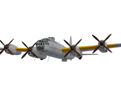 Nakajima G8N Renzan 3D model