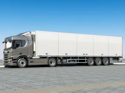 Truck model R 500  3D model