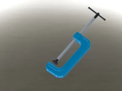 G clamp 3D model