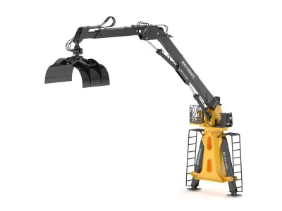 Rotobec Elite 915 Grapple Loader 01 3D model