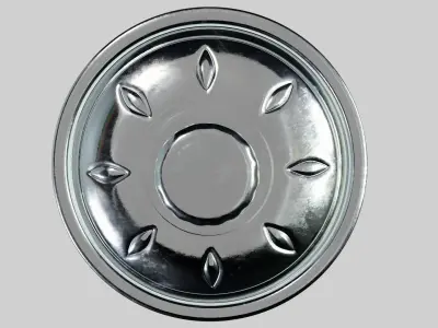 Free Antique Silver Canister Free 3D model