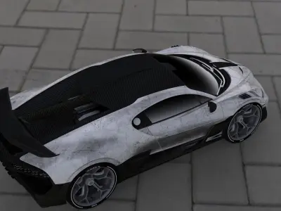 Bugatti Divo 3D model