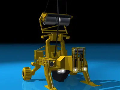 Cable deploy robot 3D model