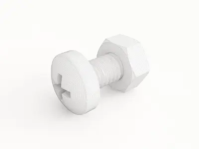 Screw 109 3D model