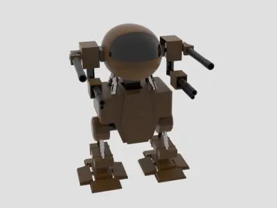  Mech Capsule  3D model