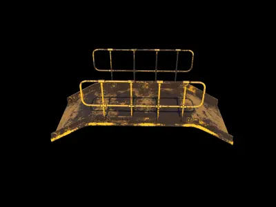  Industrial Platform  3D model