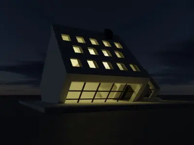 House 6 Free 3D model