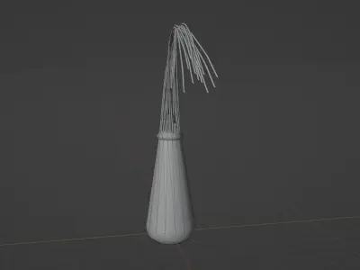 Type 3 anti-tank grenade Low-poly 3D model