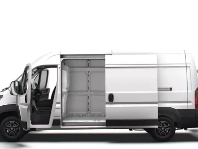 Peugeot Boxer Van L3H2 HQ Int 2026 UKspec 3D model